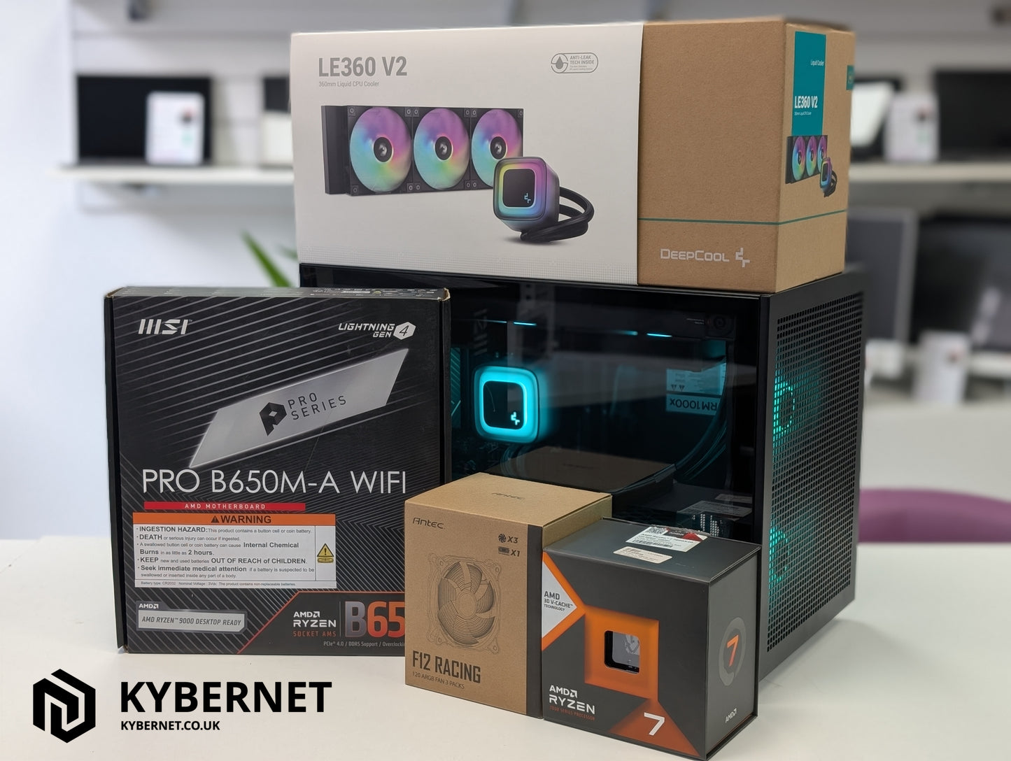 Gaming PC Ryzen 7 7800X3D 4.20GHz, 32GB, 1TB SSD, RTX 3090 24GB, Win 11