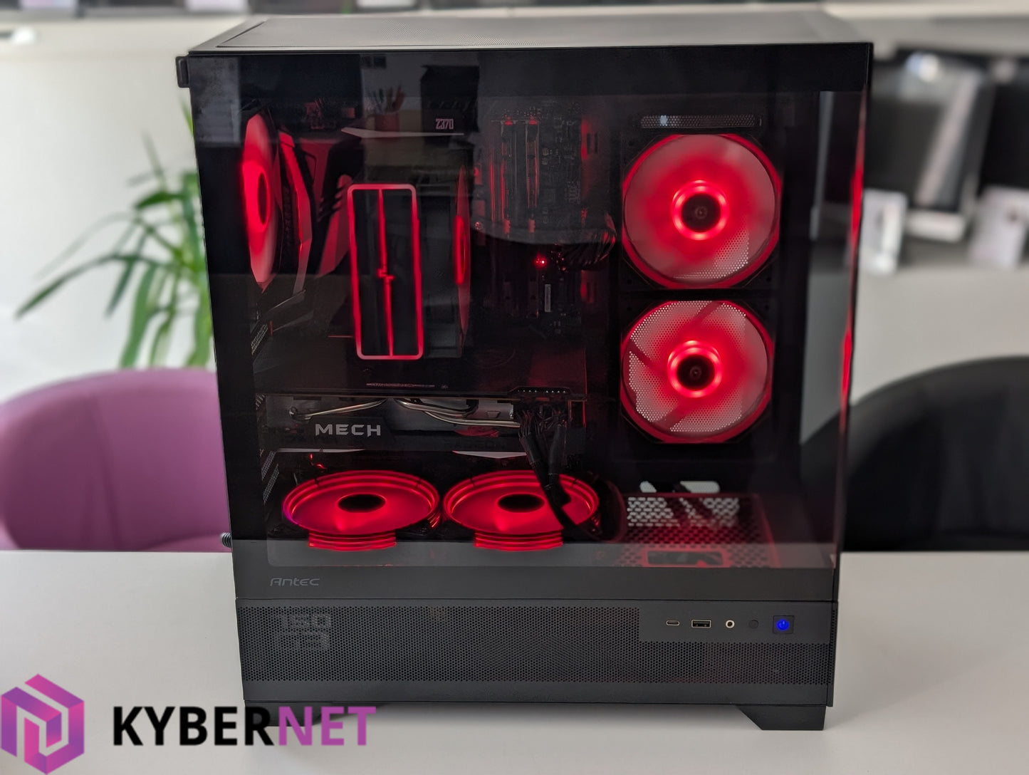 Gaming PC i7-8700K 3.70GHz, 32GB 3200MHz, 512GB SSD + 1TB HDD, RX 6700 XT 12GB