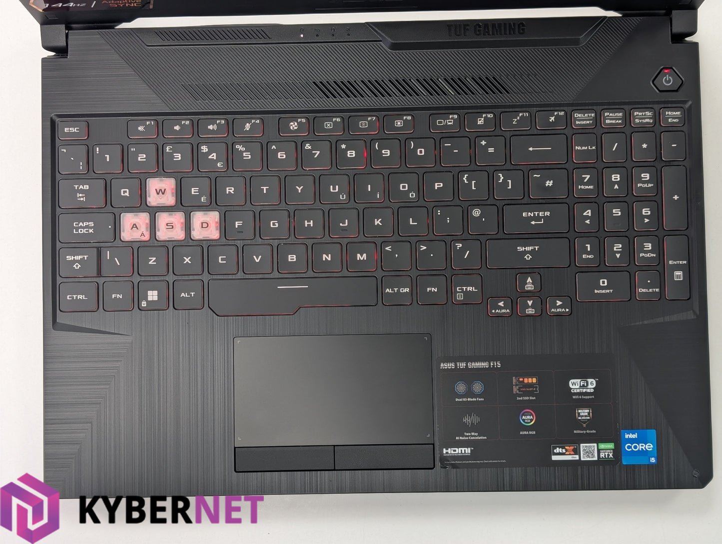ASUS TUF Gaming F15 FX506H 15.6" FHD, i5-11400H 2.70GHz, 16GB, 512GB, RTX 3050Ti