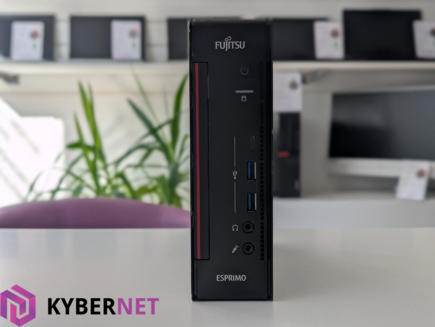 Fujitsu Esprimo Q558 Desktop PC i7-8700T 2.40GHz, 16GB RAM, 256 GB SSD, Win 11