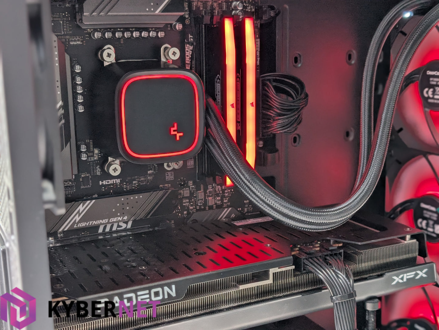 Gaming PC Ryzen 5 7500F 3.70GHz, 32GB, 1TB SSD, RX 7800 XT 16GB