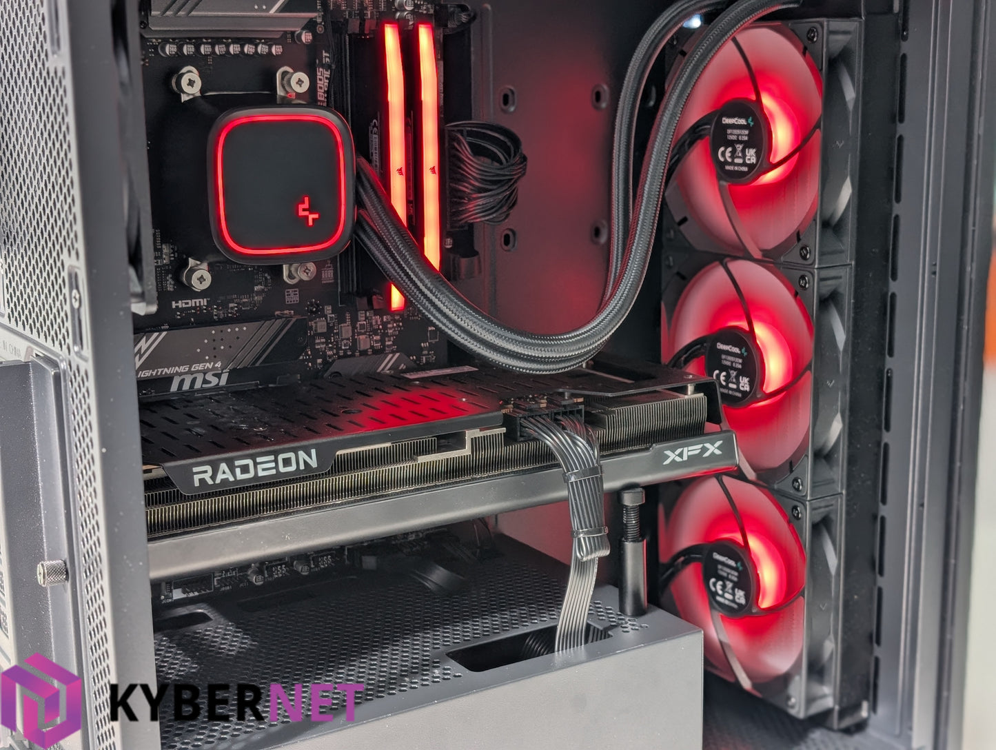Gaming PC Ryzen 5 7500F 3.70GHz, 32GB, 1TB SSD, RX 7800 XT 16GB