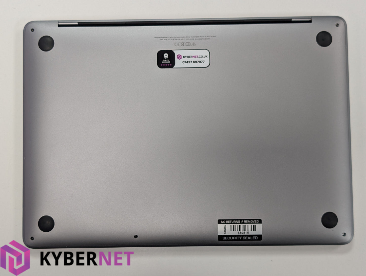 Apple MacBook Pro A2338 13" 2022 Laptop, Apple M2, 16GB, 256GB SSD