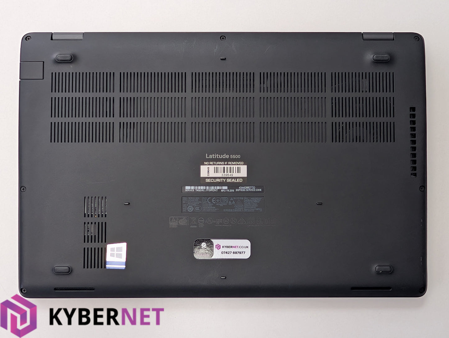 Dell Latitude 5500 15.6" FHD Laptop, i5-8365U 1.60GHz, 16GB, 256GB SSD