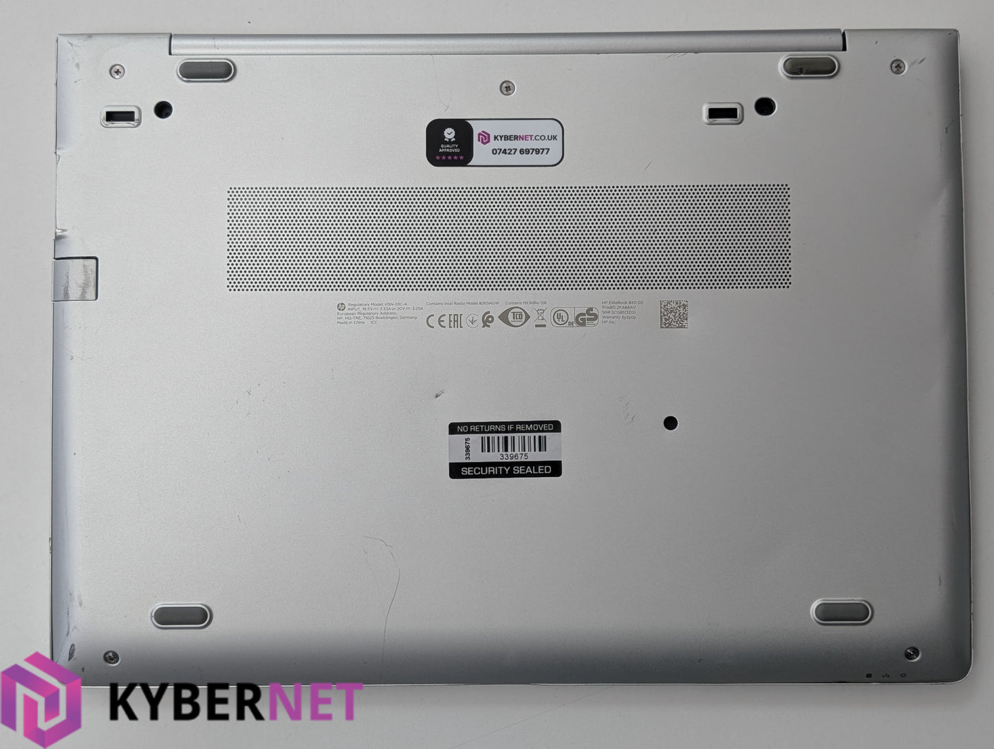 HP EliteBook 840 G5 14" FHD Laptop, i5-8350U 1.70GHz, 16GB, 256GB, Win 11