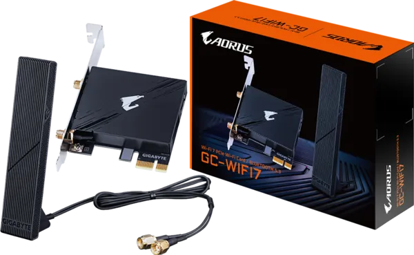 AORUS GC-WIFI7 PCIe Wi-Fi & Bluetooth 5.3 Card