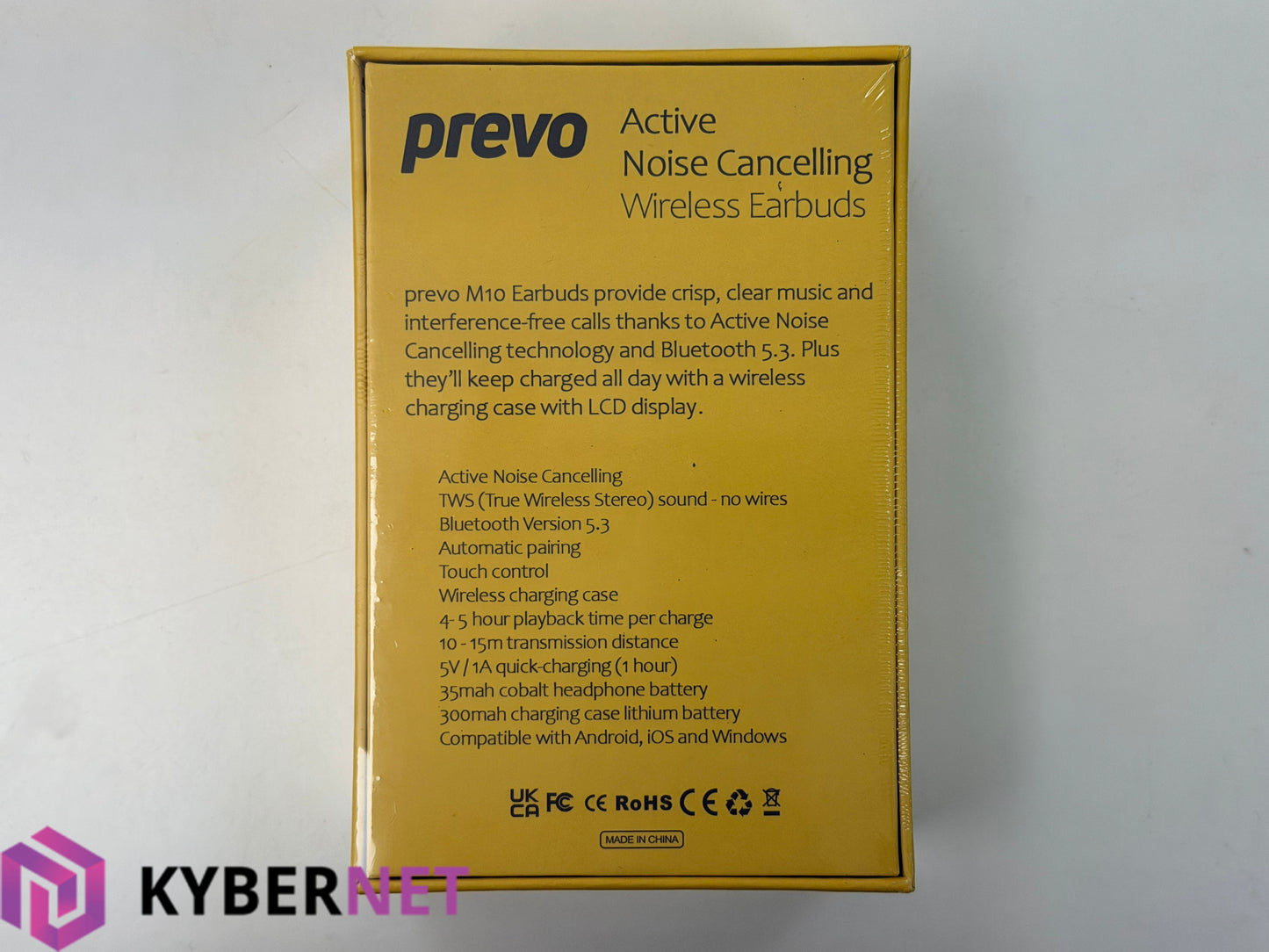 Prevo Active Noise Cancelling Wireless Earbuds