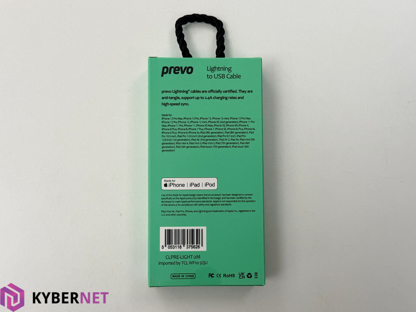 Prevo Lightning to USB Sync & Charge Cable