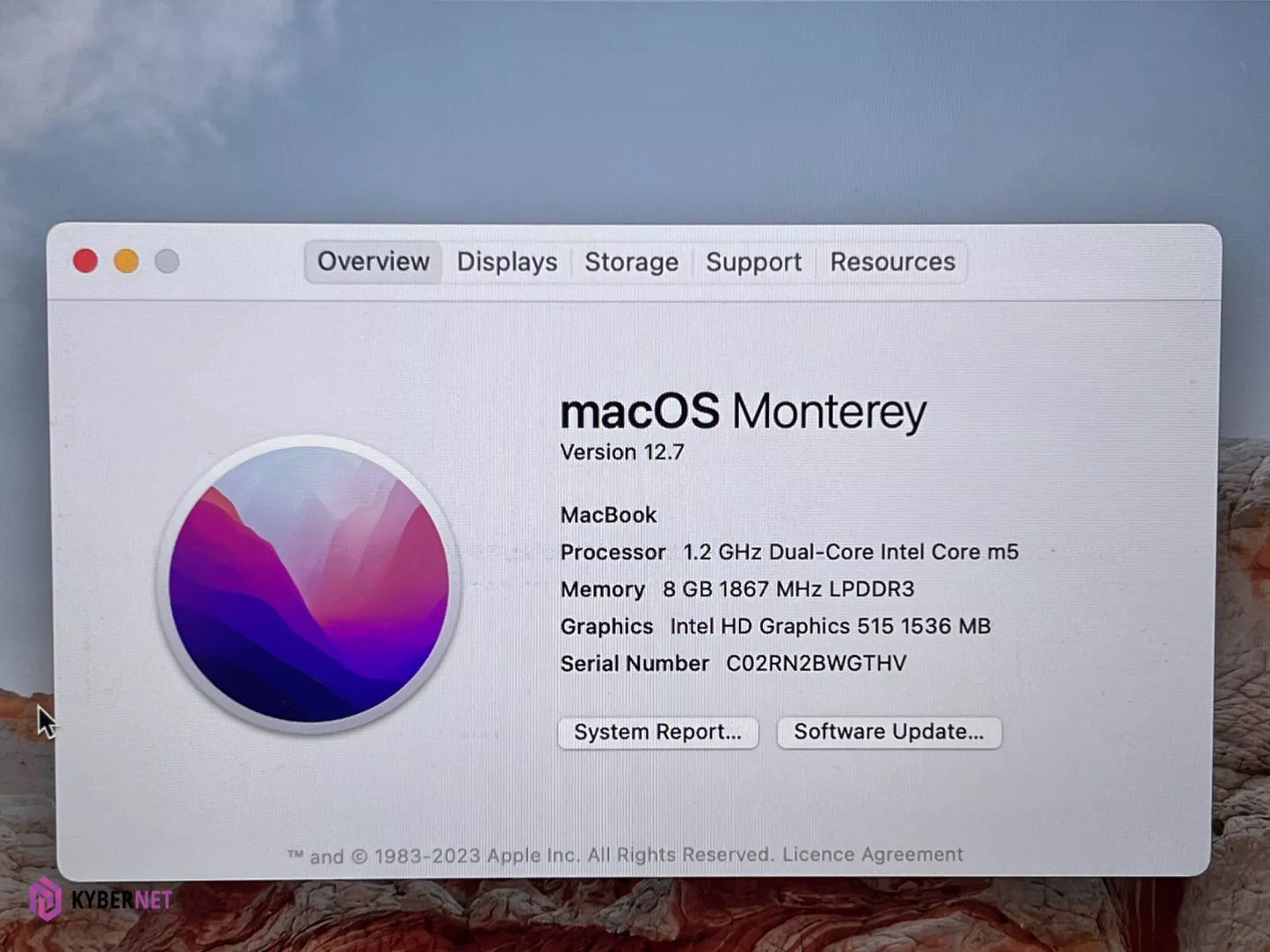 Apple MacBook A1534 2016 12" Laptop, Intel Core M5 1.2GHz, 8GB, 512GB SSD