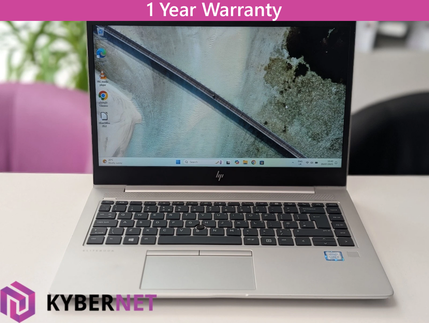 HP EliteBook 840 G5 14" FHD Laptop, i5-8350U 1.70GHz, 16GB, 256GB, Win 11