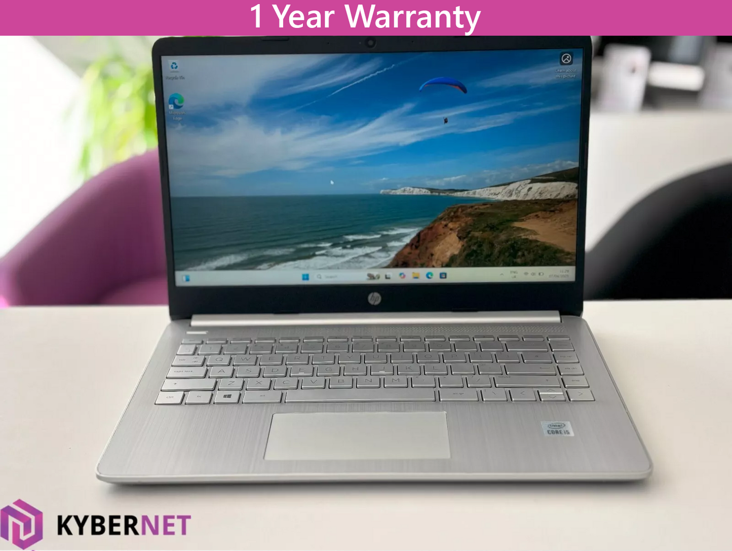 HP 14s-dq1504sa 14" FHD Laptop, i5-1035G1 1.00GHz, 16GB, 256GB