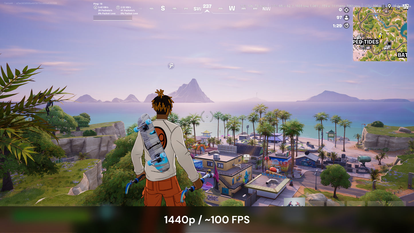 Gaming PC i7-9700 3.00GHz, 32GB, 512GB SSD + 1TB SDD, RTX 3070 8GB