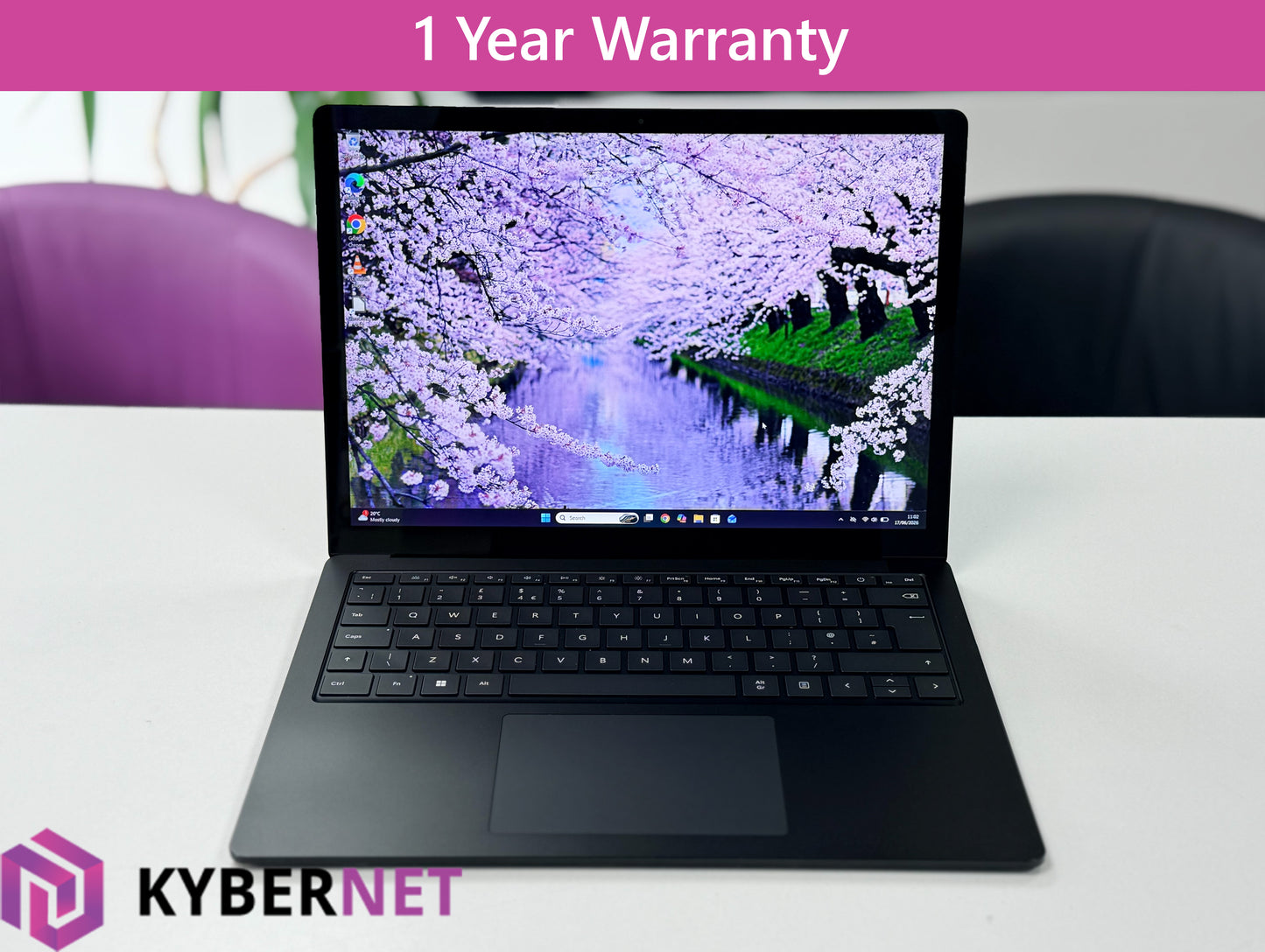 Microsoft Surface Laptop 4 13.5" QHD Touch Laptop, i5-1145G7 2.60GHz, 16GB, 256GB