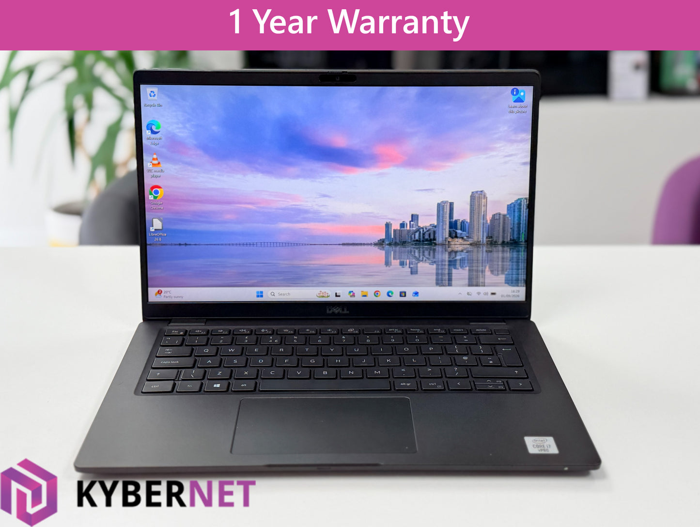 Dell Latitude 7410 14" FHD Laptop, i7-10610U 1.80GHz, 16GB, 512GB, Win 11