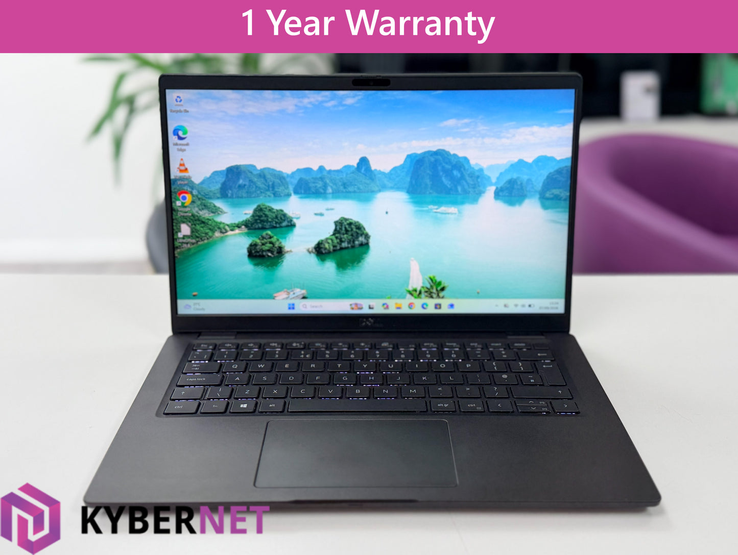 Dell Latitude 7410 14" FHD Laptop, i7-10610U 1.80GHz, 16GB, 256GB, Win 11