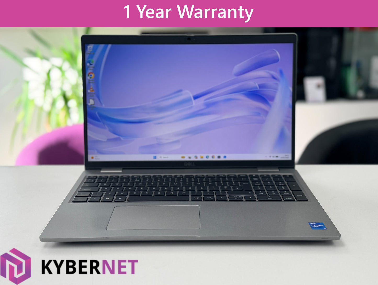 Dell Latitude 5520 15.6" FHD Laptop, i5-1145G7 2.60GHz, 16GB, 256GB