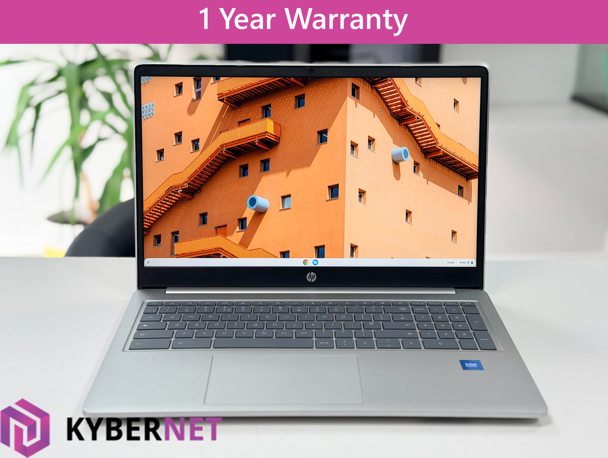 HP Chromebook 15a-nb0504sa 15.6" FHD Laptop, Intel N100 3.40GHz, 4GB, 128GB, ChromeOS