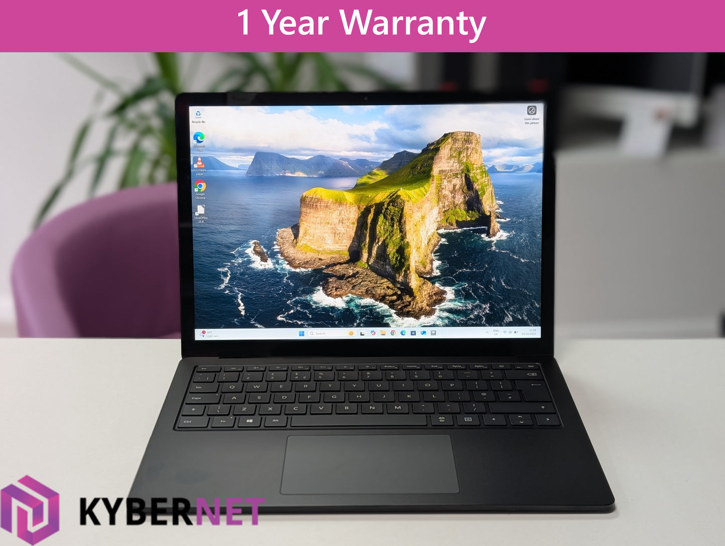 Microsoft Surface Laptop 4 13.5" QHD Touch Laptop, i5-1145G7 2.60GHz, 8GB, 256GB
