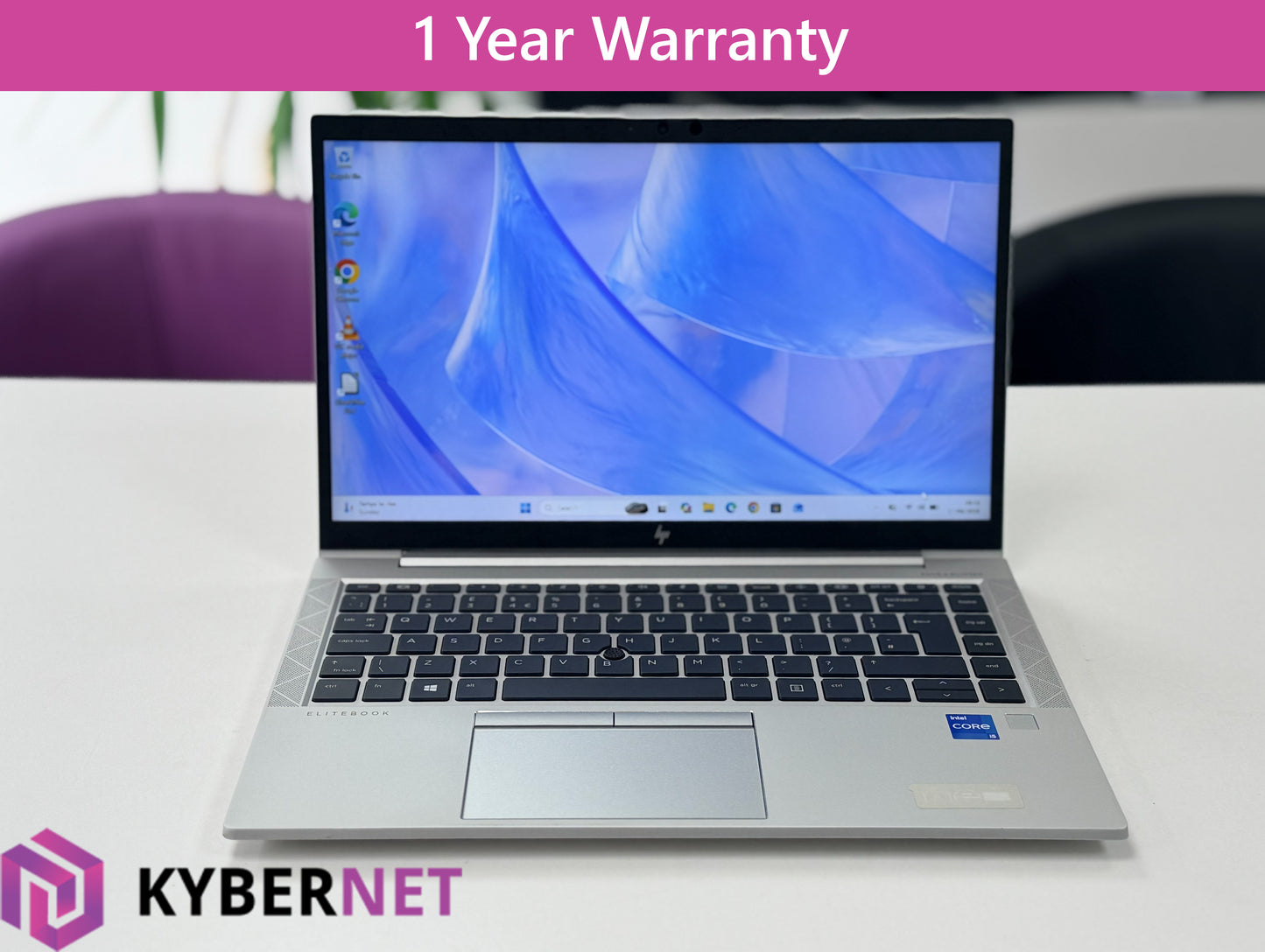 HP EliteBook 840 G8 14" FHD Laptop, i5-1135G7 2.40GHz, 16GB, 256GB, Win 11