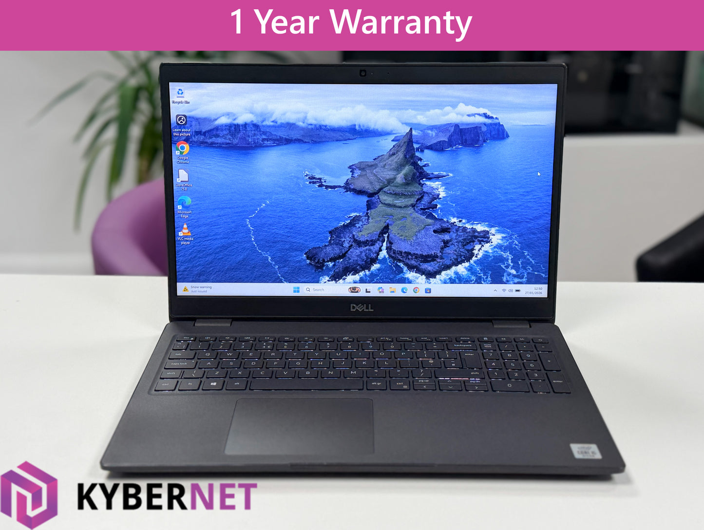 Dell Latitude 3510 15.6" HD Laptop, i5-10210U 1.60GHz, 16GB, 512GB