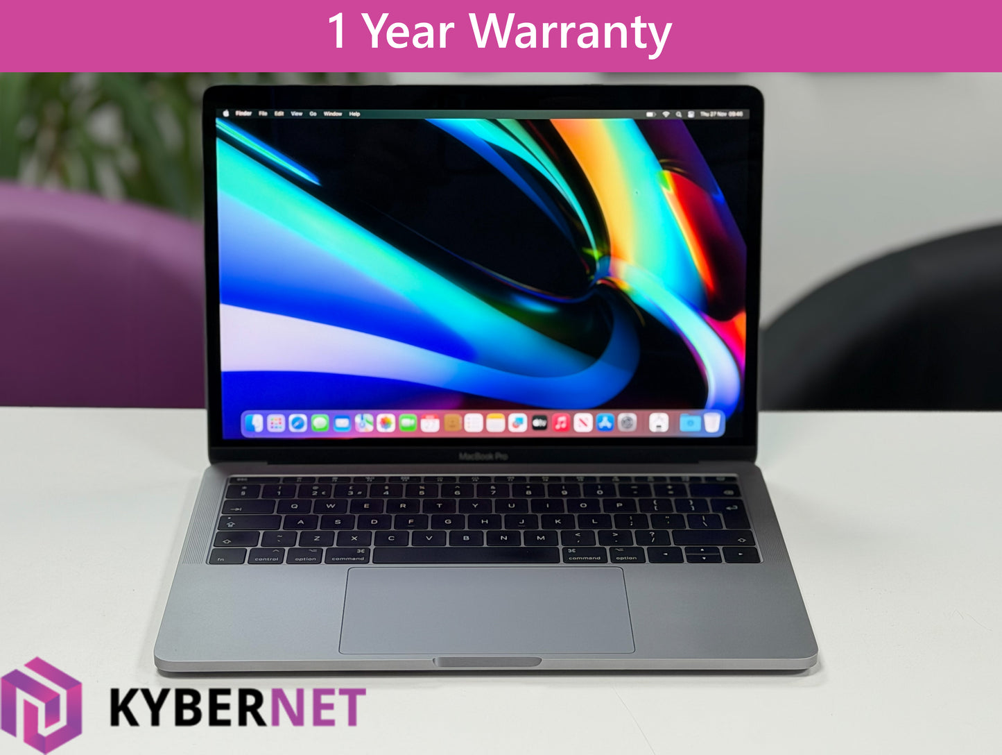 Apple MacBook Pro 13" A1708 2017 Laptop, Dual-Core i5 2.3GHz, 256GB, 8GB