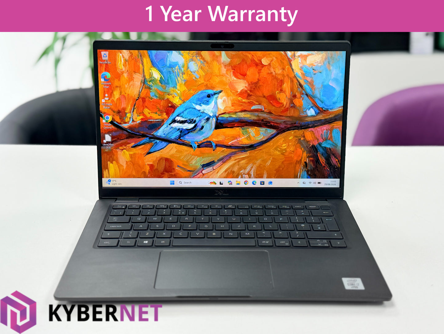 Dell Latitude 7410 14" FHD Laptop, i7-10610U 1.80GHz, 16GB, 256GB, Win 11