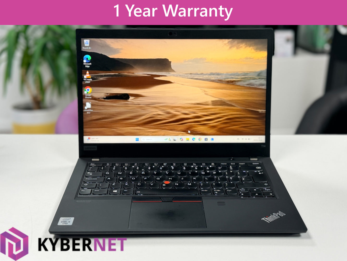 Lenovo ThinkPad T14 Gen 1 14" FHD Laptop, i5-10210U 1.60GHz, 16GB, 256GB