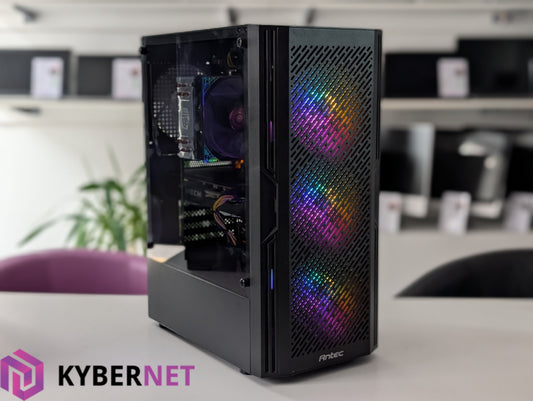 Gaming PC i7-7700K 4.20GHz, 16GB 3200MHz, 256GB SSD + 1TB HDD, RX 6600 8GB