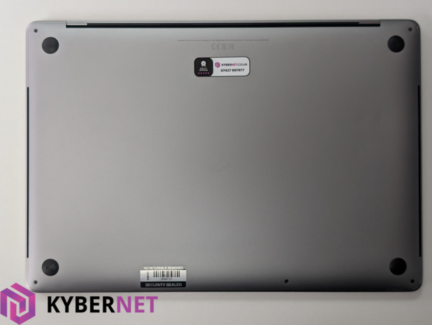 Apple MacBook Pro A1990 15" 2018, 6-Core i7 2.2GHz, 32GB, 512GB SSD, Pro 555X