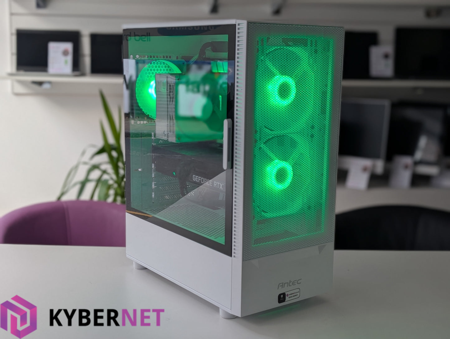 Gaming PC i7-8700 3.20GHz, 32GB RAM, 512GB SSD + 1TB HDD, RTX 3070 8GB