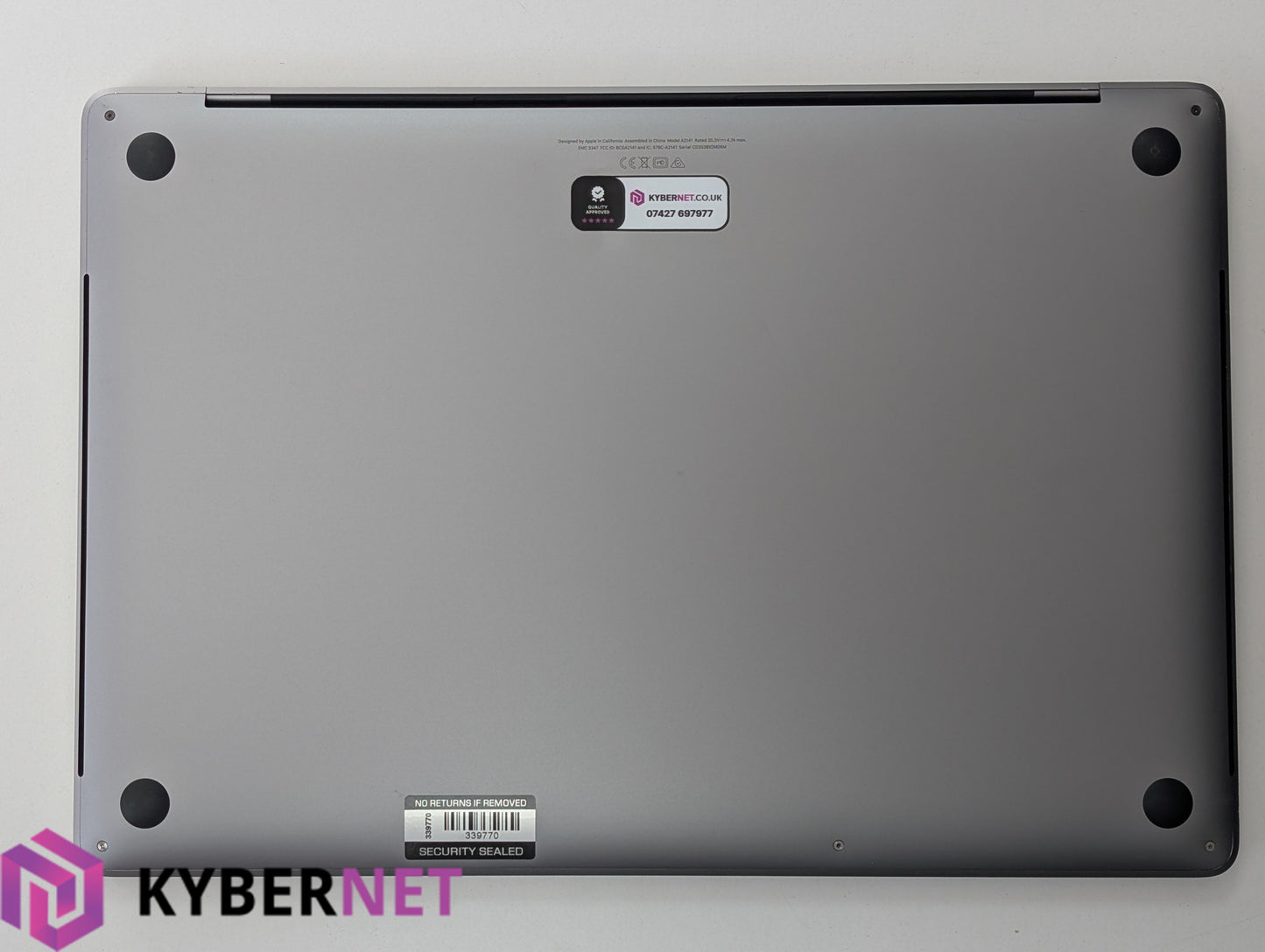 Apple MacBook Pro A2141 16" 2019, 6-Core i7 2.6GHz, 16GB, 512GB SSD, Pro 5300M