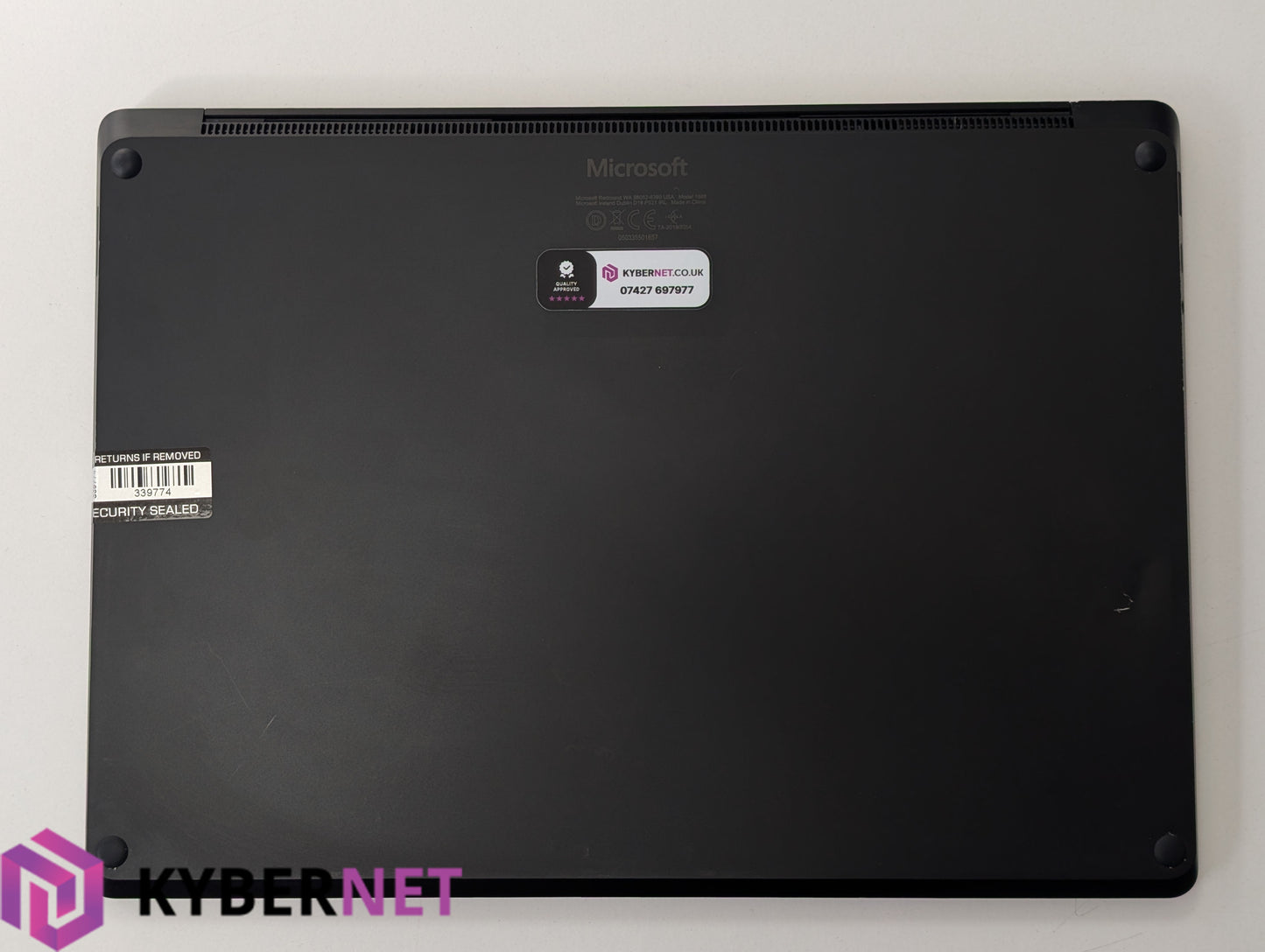 Microsoft Surface Laptop 3 1868 13.5" QHD Touchscreen Laptop, i5-1035G7 1.20GHz, 8GB, 256GB, Win 11