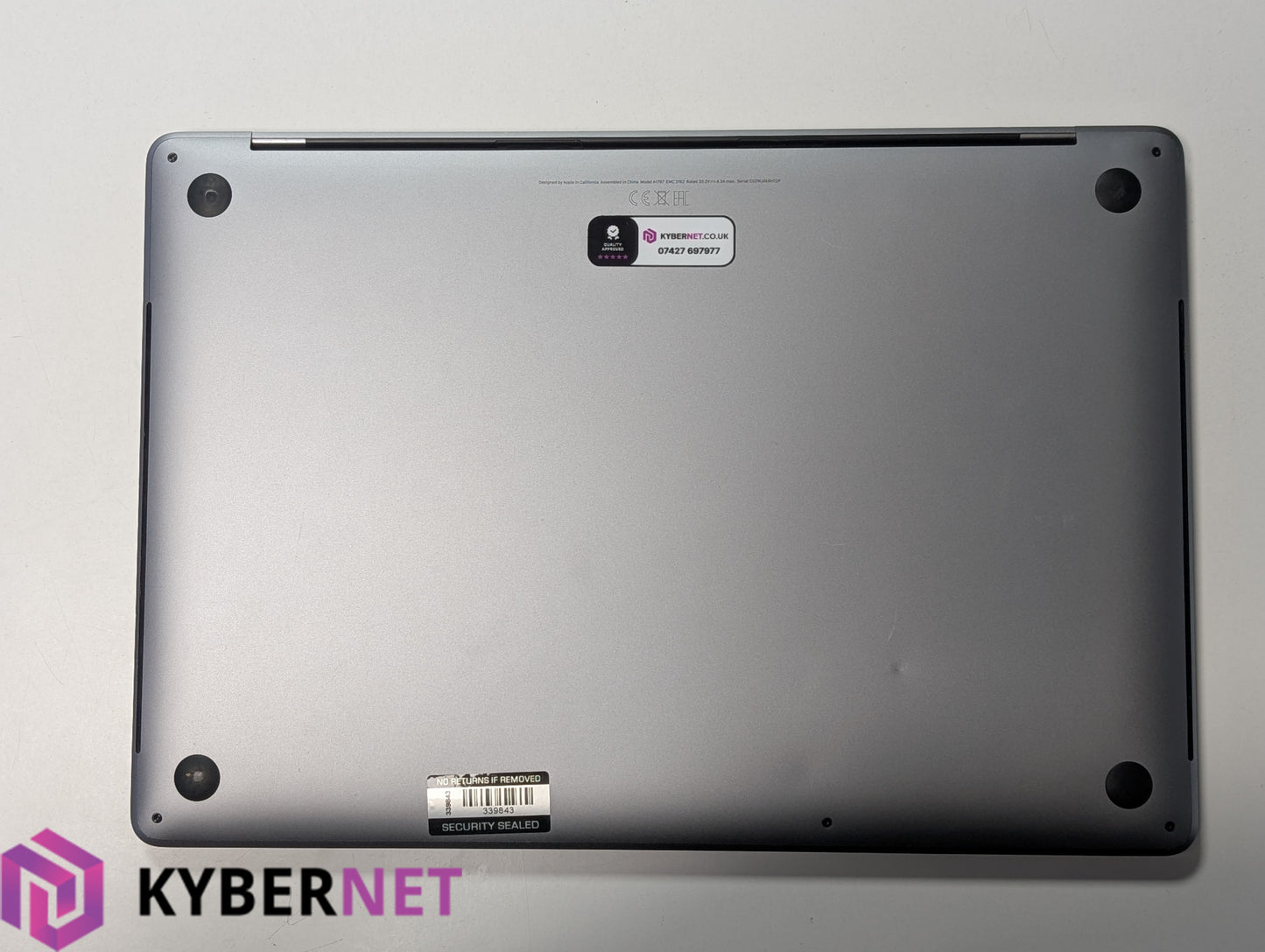 Apple MacBook Pro A1707 15" 2017, Quad-Core i7 2.9GHz, 16GB, 512GB SSD, Pro 560