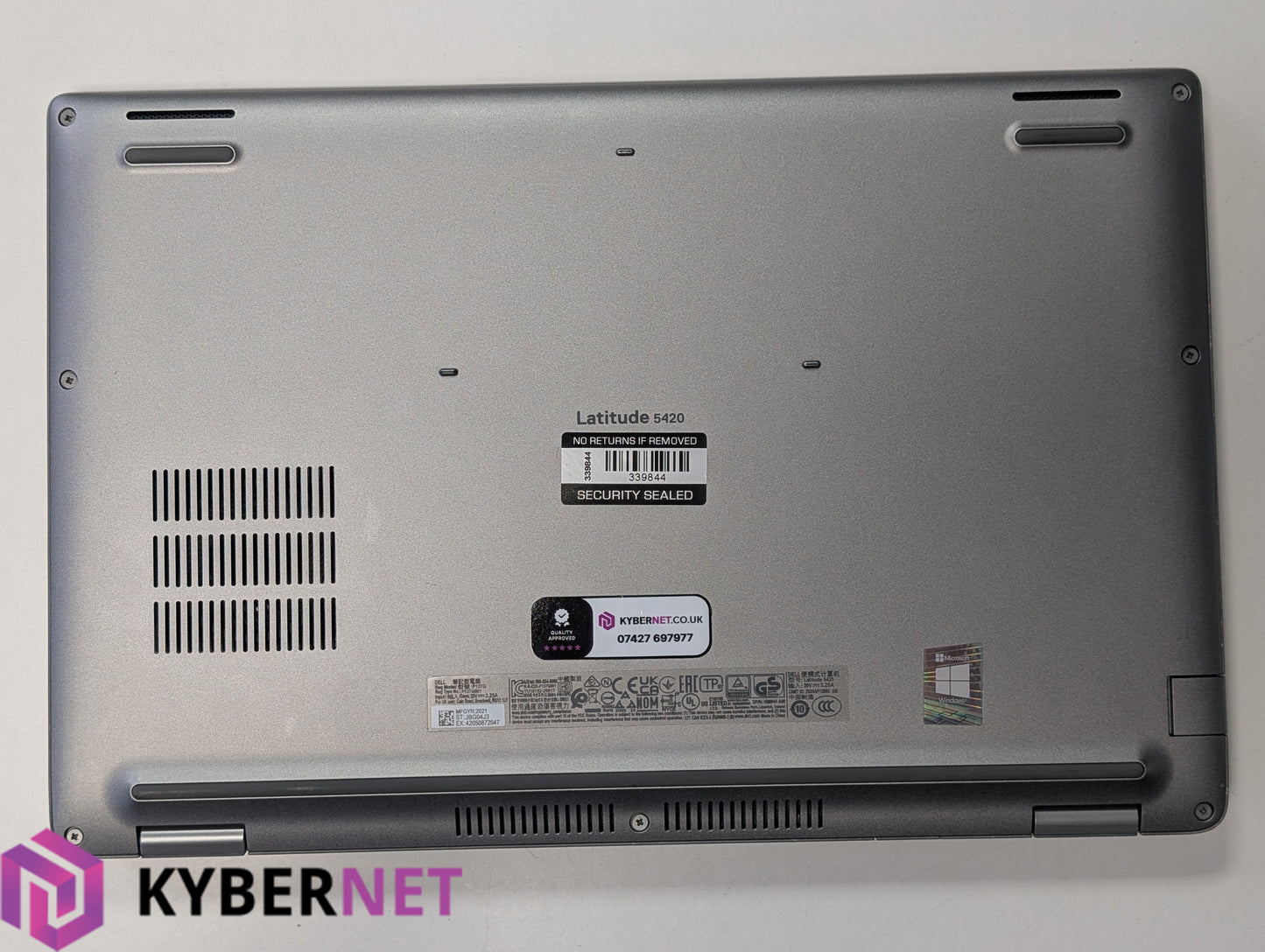 Dell Latitude 5420 14" HD Laptop, i5-1145G7 2.60GHz, 16GB, 256GB