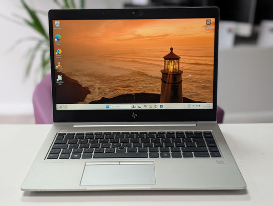 HP EliteBook 840 G5 14" FHD Laptop, i5-8350U 1.70GHz, 16GB, 512GB, Win 11