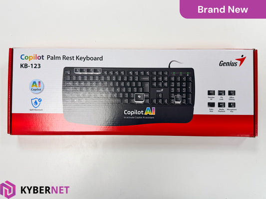 Genius KB-123 Wired AI Copilot Business Keyboard