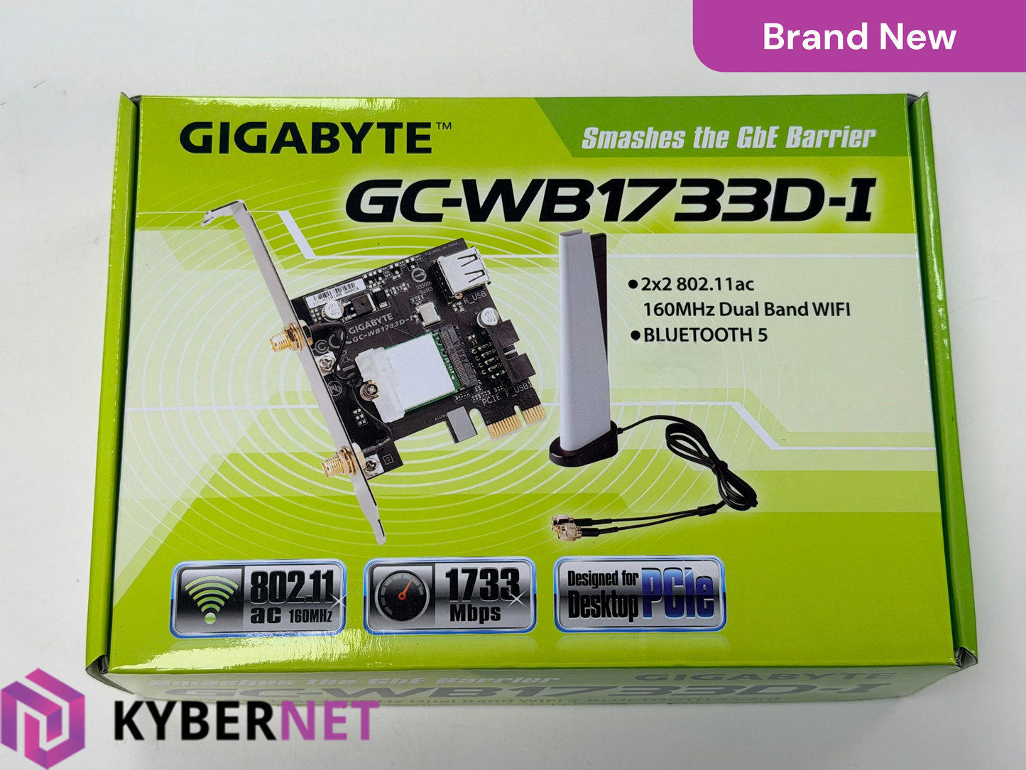 Gigabyte GC-WB1733D-I PCIe Wi-Fi & Bluetooth 5 Card