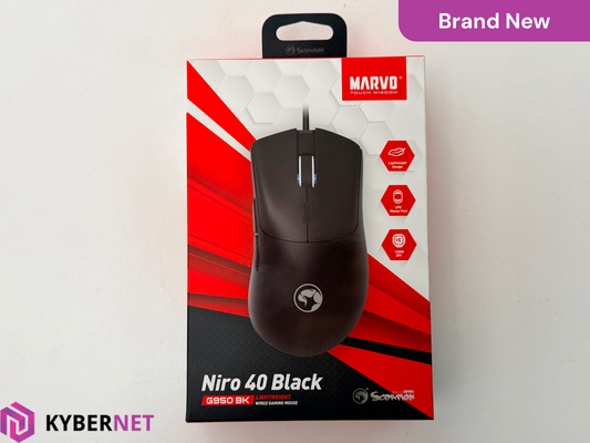 Marvo Scorpion G950 BK Niro 40 Black Lightweight Wired Gaming Mouse