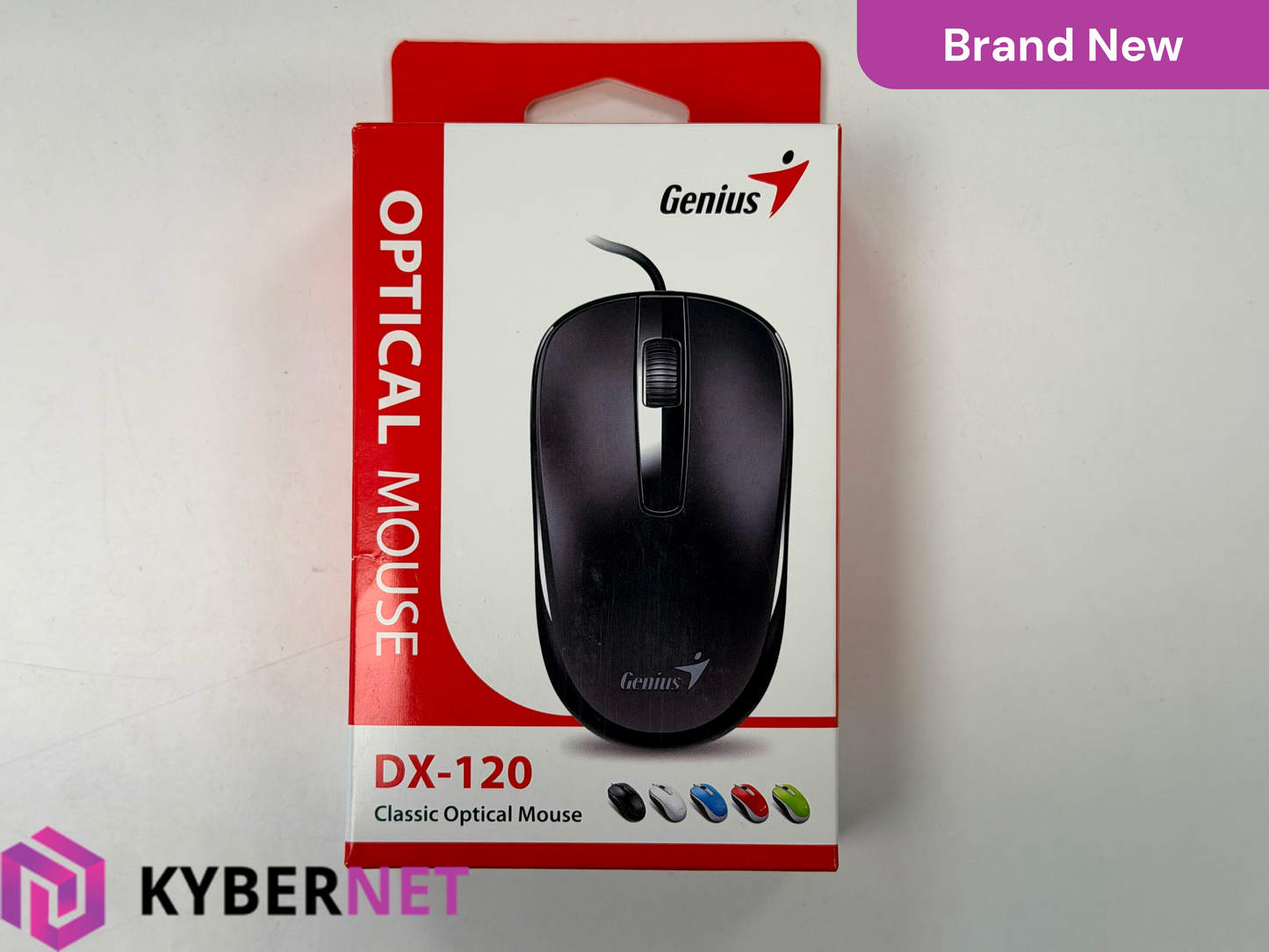 Genius DX-120 Classic Optical Mouse - USB Type-C