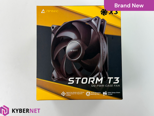 Antec Storm T3 120 PWM 3x Case Fans - Black