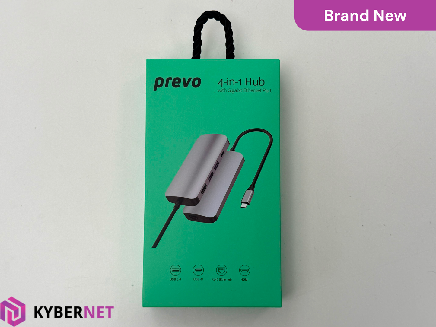 Prevo 501R 4-in-1 Hub With Gigabit Ethernet Port