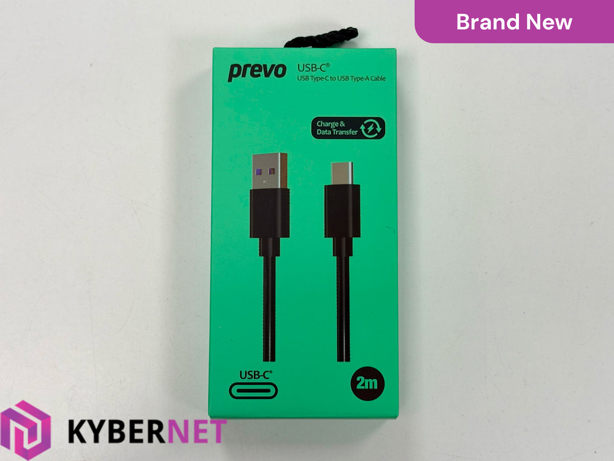 Prevo USB-A to USB-C Data & Charging Cable - 2m