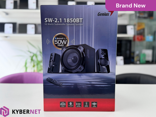 Genius SW-2.1 1850BT 50 Watts Subwoofer Speaker System