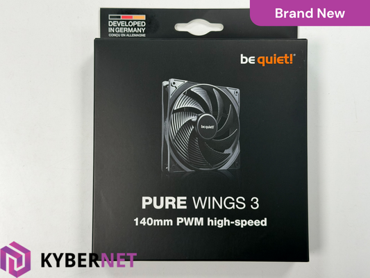be quiet! Pure Wings 3 140 PWM HS Case Cooling Fan - High Speed