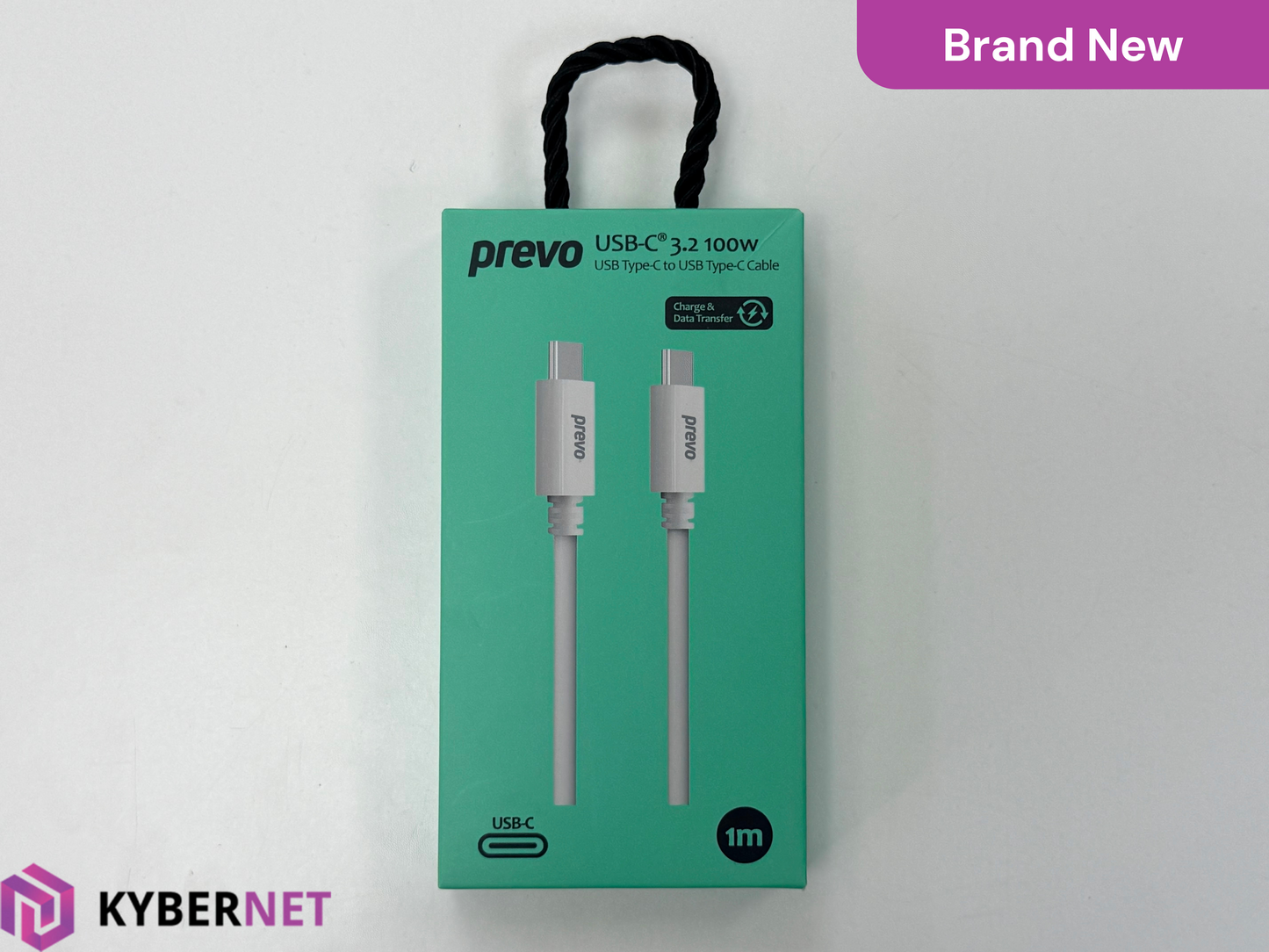 Prevo USB-C 3.2 100W USB Type-C to USB Type-C Charging & Data Transfer Cable