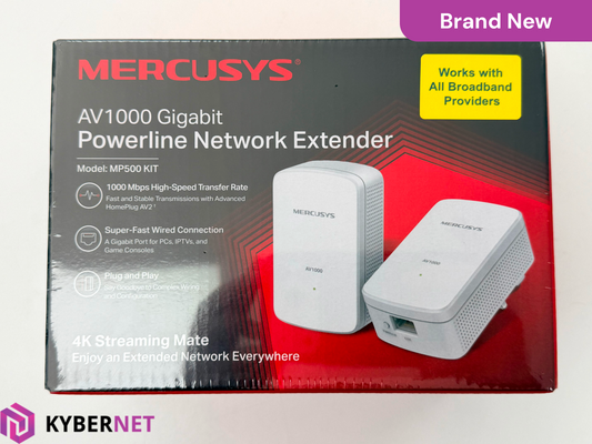 Mercusys AV1000 Gigabit Powerline Network Extender