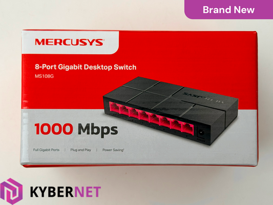 Mercusys MS108G 8-Port 1000Mbps Gigabit Desktop Switch