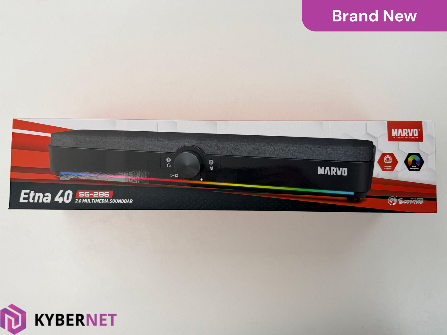 Marvo Scorpion Etna 40 SG-286 2.0 Multimedia RGB Gaming Soundbar