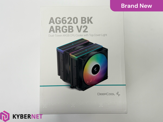 DeepCool AG620 BK ARGB V2 Dual-Tower CPU Air Cooler