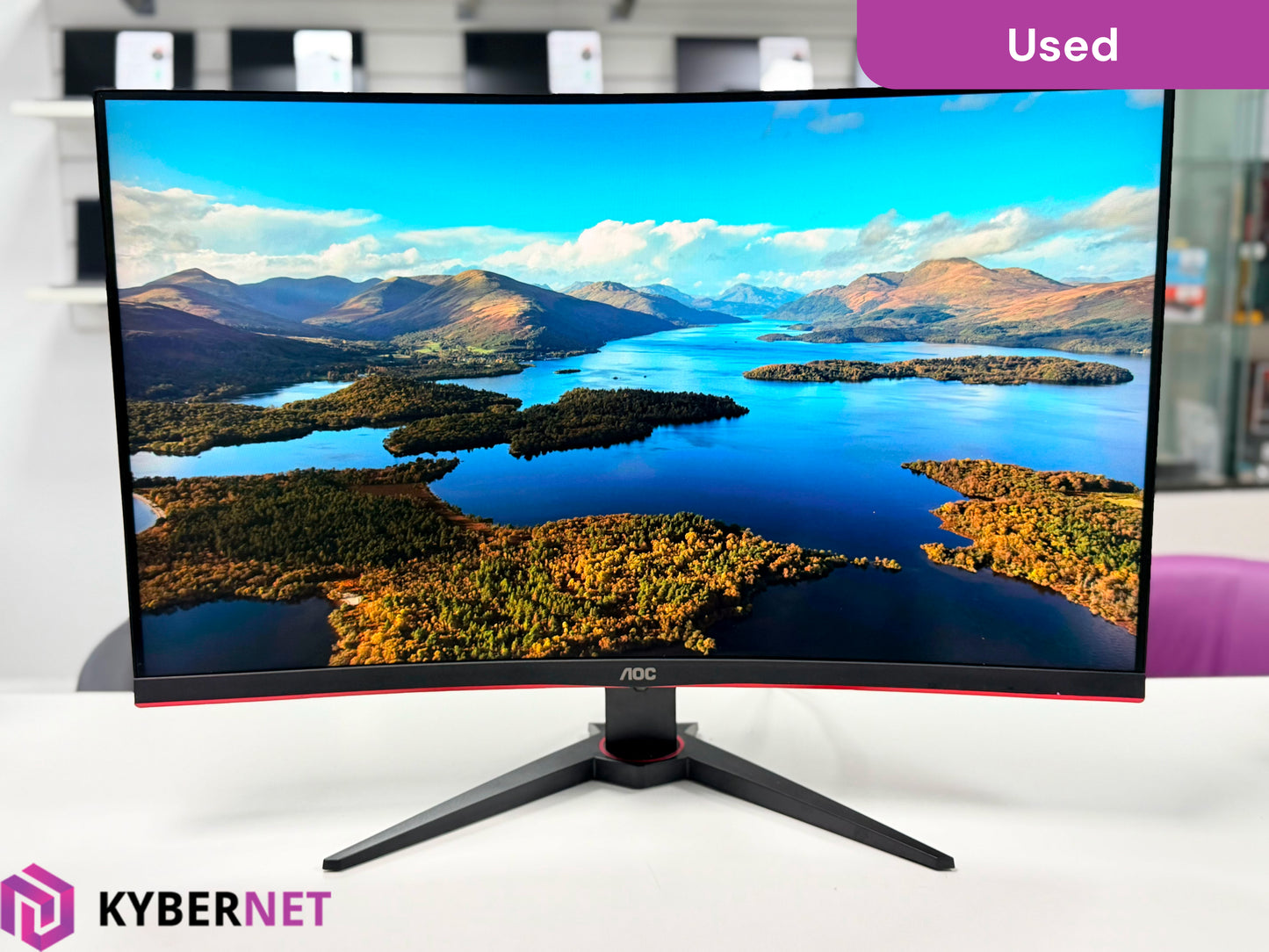 AOC C32G2ZE 32" Curved Full HD 240Hz Gaming Monitor